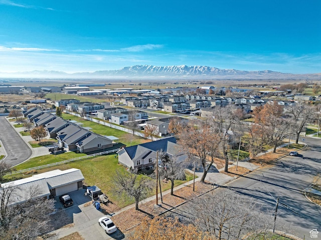 98 W 400 S, Smithfield, UT 84335 - aerial perspective of suburban area featuring a mountainous background