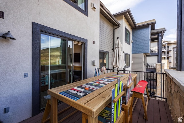 2653 W Canyons Resort Dr Unit 322, Park City, UT 84098 - view of wooden deck