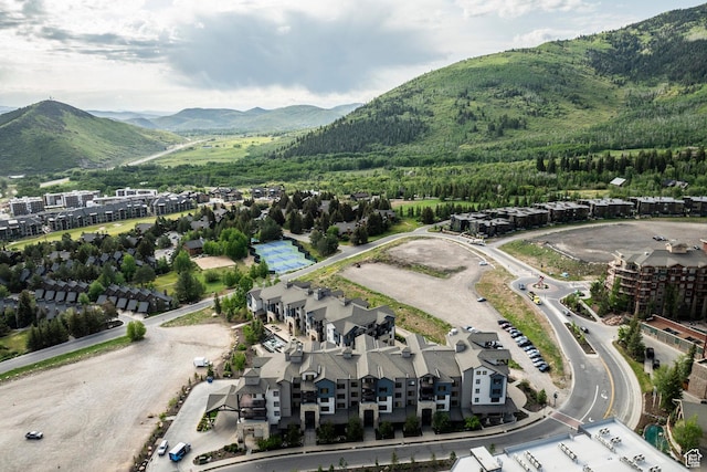 2653 W Canyons Resort Dr Unit 322, Park City, UT 84098 - aerial overview of property's location featuring a mountainous background