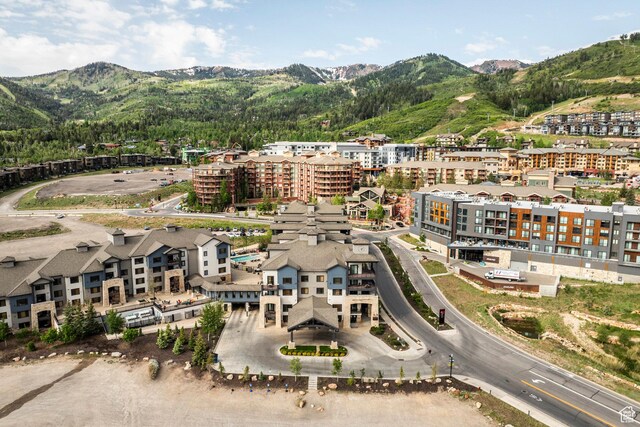 2653 W Canyons Resort Dr Unit 322, Park City, UT 84098 - drone / aerial view of a mountainous background