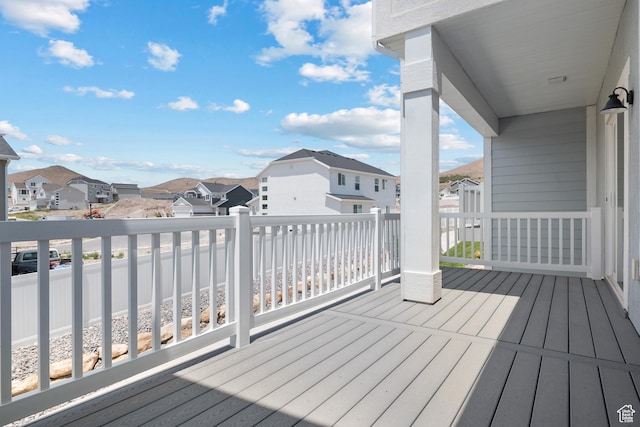 9781 N Aaron Ave Unit 207, Eagle Mountain, UT 84005 - deck with a residential view