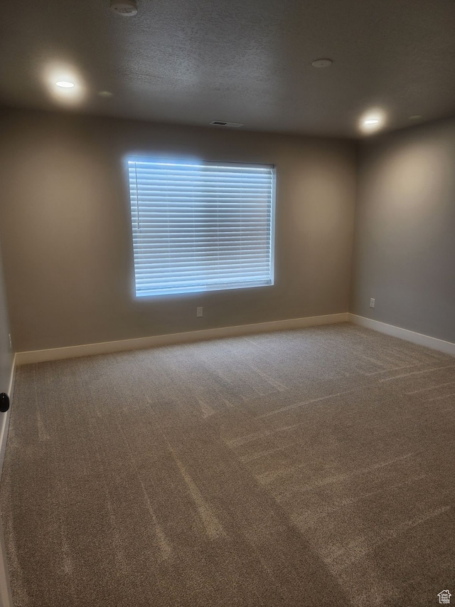 9781 N Aaron Ave Unit 207, Eagle Mountain, UT 84005 - carpeted empty room with a textured ceiling