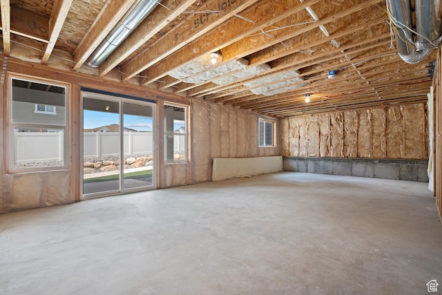 9781 N Aaron Ave Unit 207, Eagle Mountain, UT 84005 - basement with healthy amount of natural light