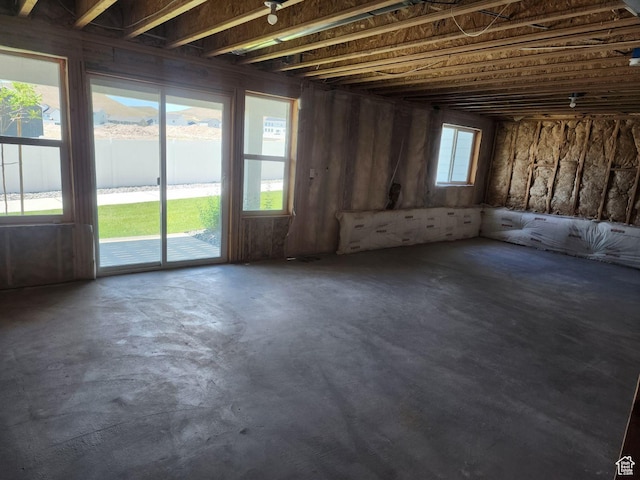 9807 N Aaron Ave Unit 210, Eagle Mountain, UT 84005 - miscellaneous room featuring unfinished concrete flooring
