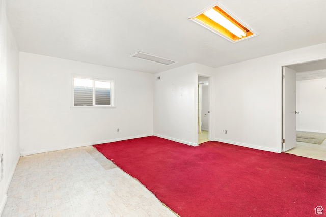 view of unfurnished room