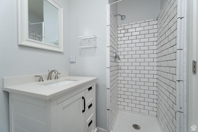 1052 N 2500 W, Vernal, UT 84078 - full bathroom with vanity and a shower stall
