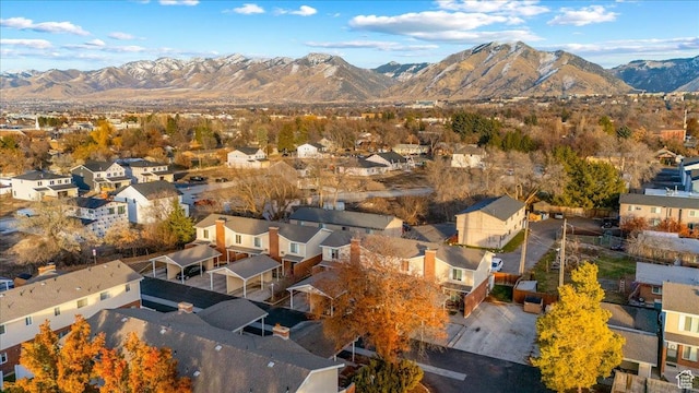 281 W 600 N Unit 4, Logan, UT 84321 - birds eye view of property featuring a mountain view