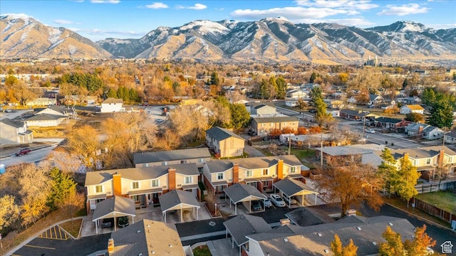 281 W 600 N Unit 4, Logan, UT 84321 - birds eye view of property with a mountain view