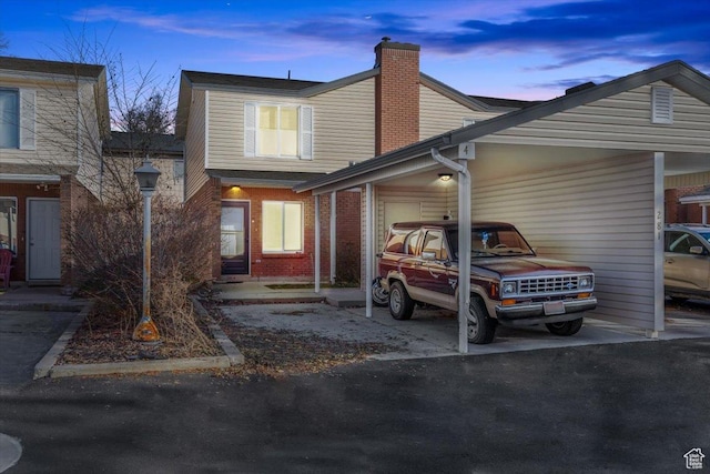 281 W 600 N Unit 4, Logan, UT 84321 - view of front facade featuring a carport