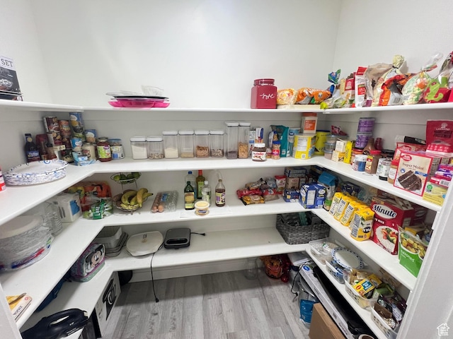 view of pantry
