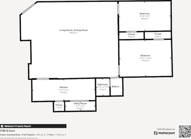 1180 S Cove View Rd, Richfield, UT 84701 - plan
