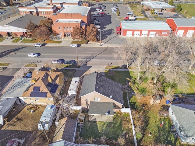 drone / aerial view