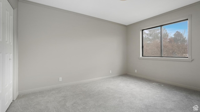 1583 E 1500 N, Logan, UT 84341 - carpeted empty room with crown molding
