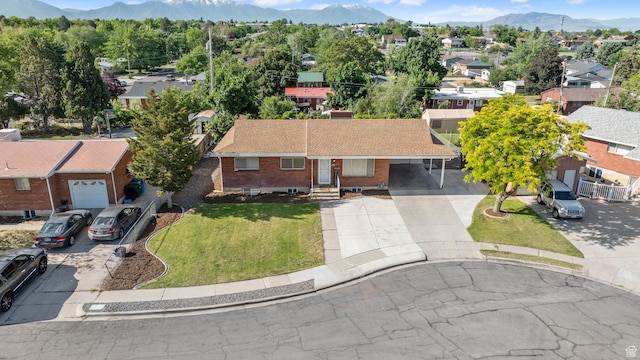 173 W 850 S, Orem, UT 84058 - aerial view of residential area featuring mountains