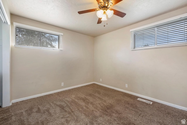 173 W 850 S, Orem, UT 84058 - empty room featuring carpet flooring, healthy amount of natural light, ceiling fan, and baseboards