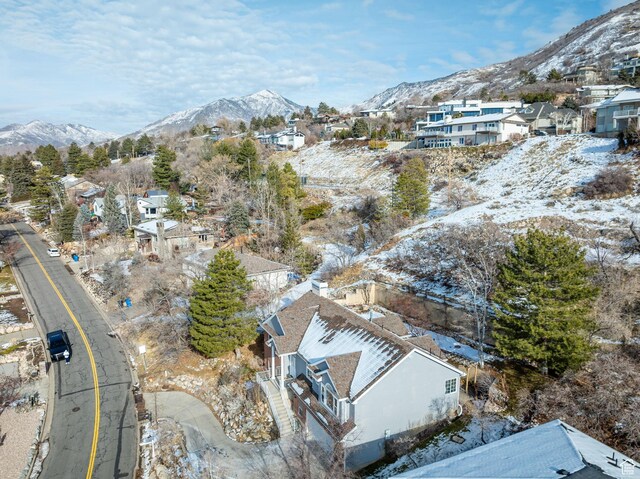 4821 S Fortuna Way, Salt Lake City, UT 84124 - bird's eye view with a residential view and a mountain view