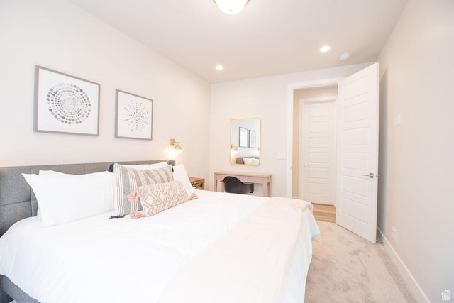 2306 N Park Dr Unit 43, Washington, UT 84780 - bedroom with light colored carpet