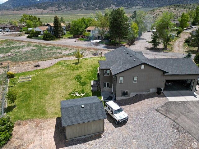 159 S 400 E, Annabella, UT 84711 - aerial perspective of suburban area with a mountainous background