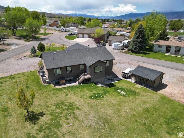 159 S 400 E, Annabella, UT 84711 - aerial view of residential area featuring mountains