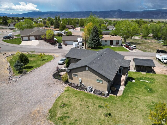 159 S 400 E, Annabella, UT 84711 - aerial perspective of suburban area featuring a mountain backdrop