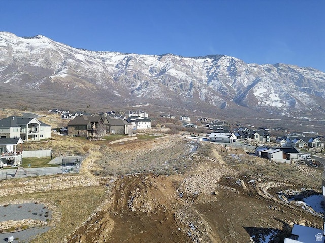 view of mountain feature