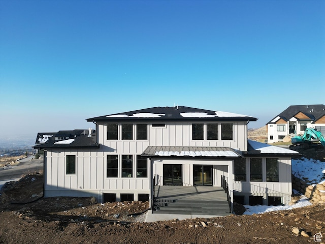 view of rear view of house