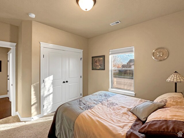 1313 N 250 E, Brigham City, UT 84302 - carpeted bedroom with baseboards and a closet