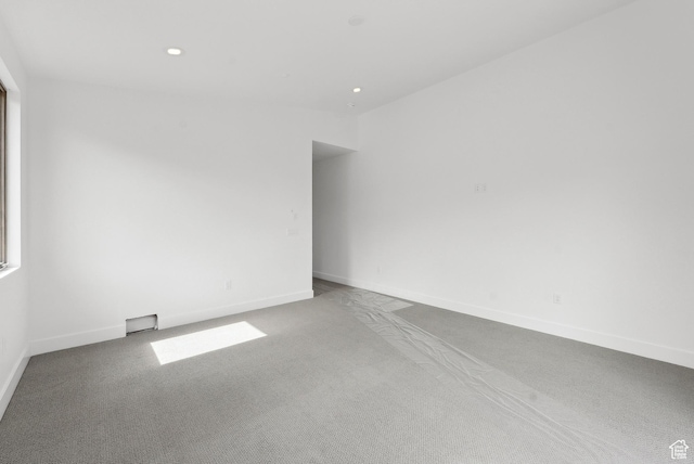 5758 Cobalt Cir Unit 12, Park City, UT 84098 - spare room with carpet, baseboards, and recessed lighting