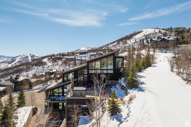 2848 W Deer Pointe Dr, Park City, UT 84060 - dock featuring a mountain view