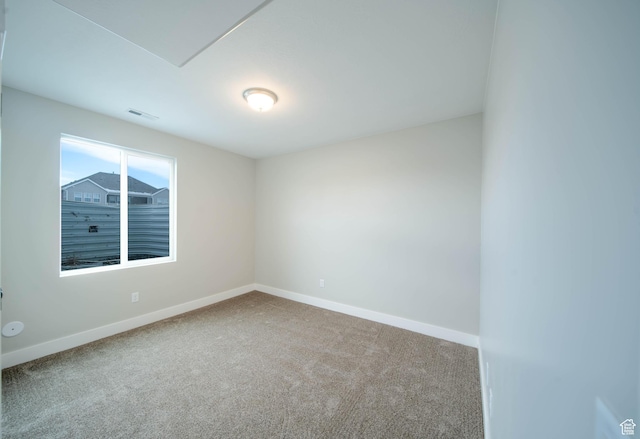 1436 E Parker Ln Unit 426, Lake Point, UT 84074 - carpeted spare room with baseboards and visible vents