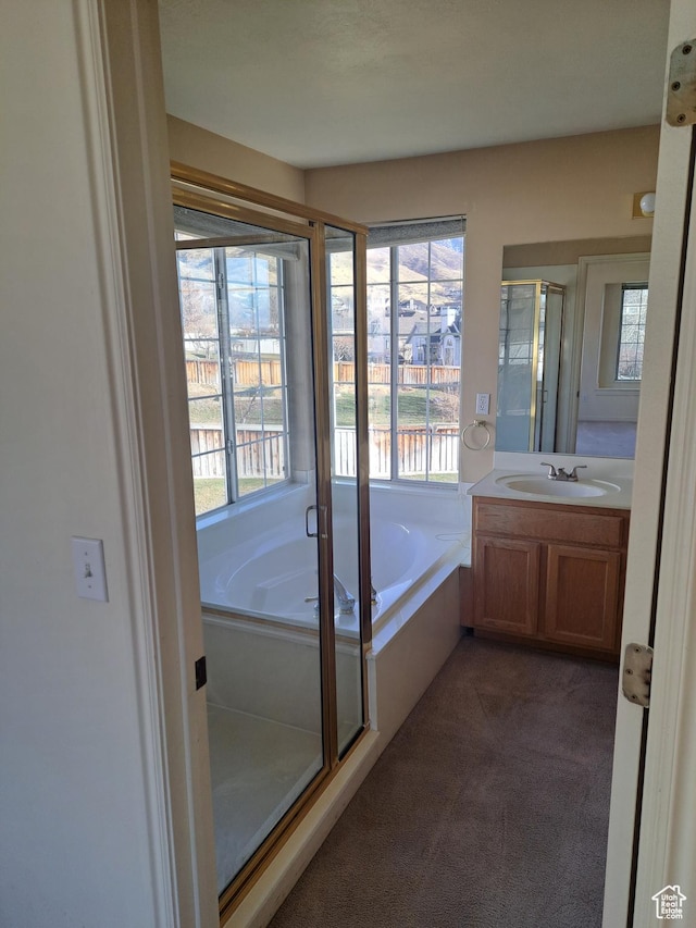 913 S 1320 E, Pleasant Grove, UT 84062 - bathroom featuring plus walk in shower and vanity
