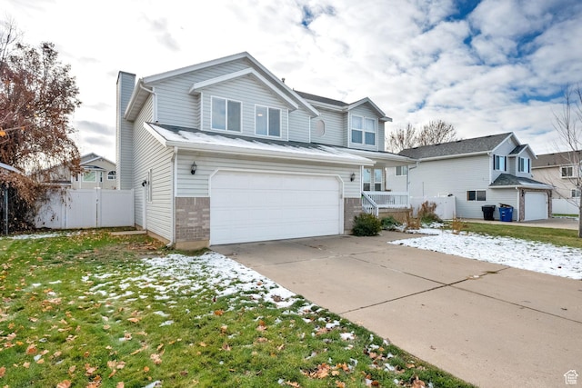 538 E 1200 S, Kaysville, UT 84037 - view of front property featuring a garage