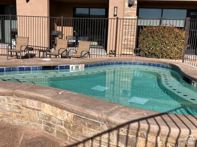 3260 Retreat Dr S, Hurricane, UT 84737 - view of pool with a patio area