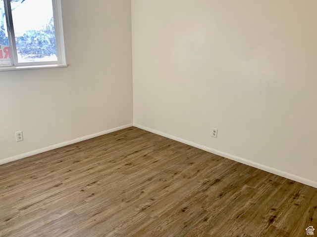 250 W 700 S, Richfield, UT 84701 - unfurnished room featuring hardwood / wood-style flooring