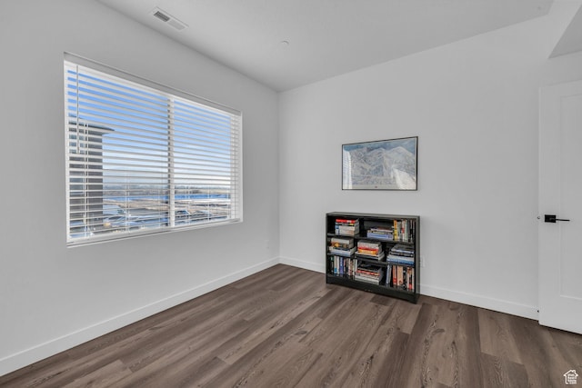 1218 Sawmill Blvd Unit 104, Heber City, UT 84032 - unfurnished room with dark hardwood / wood-style flooring