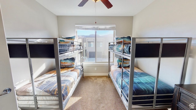 668 W 0470 N, Moab, UT 84532 - bedroom featuring carpet flooring and ceiling fan