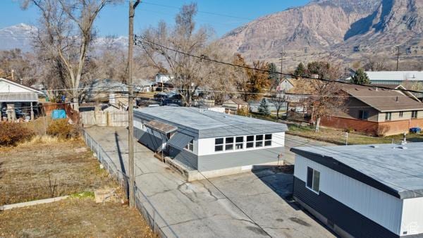 756 E 3rd St S, Ogden, UT 84404 - aerial view with a mountain view