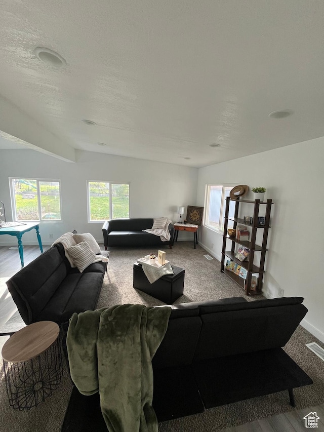 758 E 3rd St S, Ogden, UT 84404 - living area with carpet, baseboards, and plenty of natural light