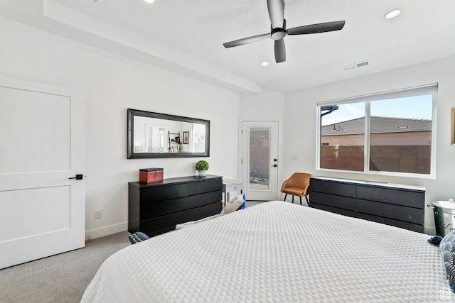1823 W 180 N Street N, Hurricane, UT 84737 - carpeted bedroom featuring ceiling fan