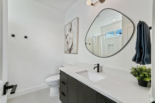 1823 W 180 N Street N, Hurricane, UT 84737 - bathroom featuring a shower with shower curtain, vanity, and toilet