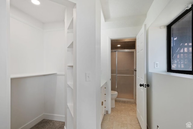12875 S Aspen Cir, Riverton, UT 84065 - bathroom featuring toilet and walk in shower