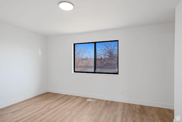 12875 S Aspen Cir, Riverton, UT 84065 - unfurnished room featuring light hardwood / wood-style flooring