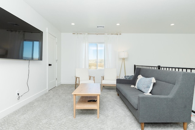 470 Lotus Dr Unit 149, Fish Haven, ID 83287 - carpeted living area featuring recessed lighting and baseboards