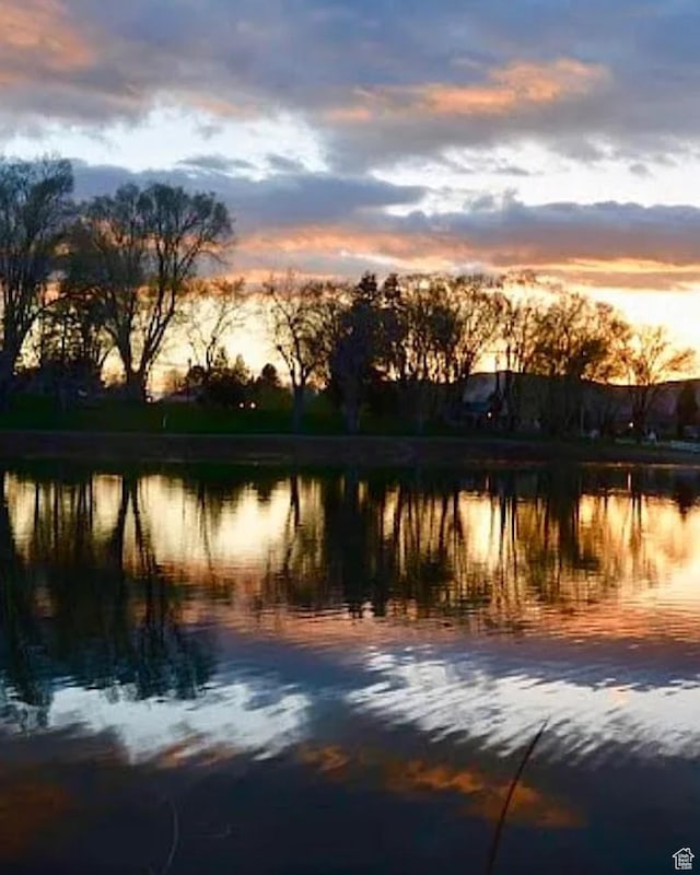 view of water feature