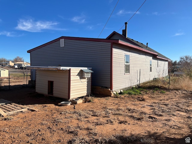 view of property exterior