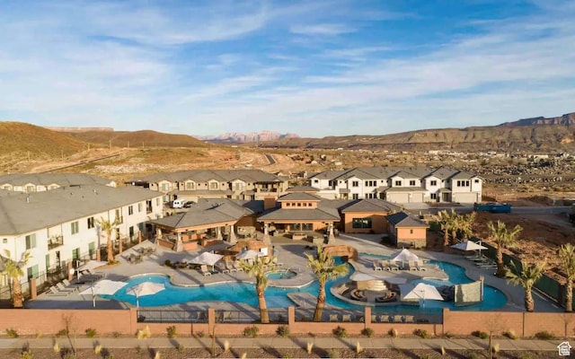 355 N 2020 W, Hurricane, UT 84737 - aerial view with a mountain view