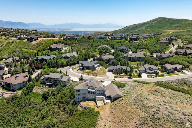 1515 E Bluff Point Dr, Draper, UT 84020 - aerial perspective of suburban area with a mountainous background