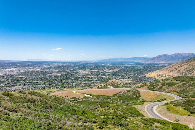 1515 E Bluff Point Dr, Draper, UT 84020 - bird's eye view of a mountain backdrop