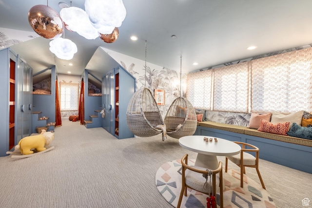 1515 E Bluff Point Dr, Draper, UT 84020 - recreation room with carpet floors