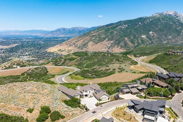 1515 E Bluff Point Dr, Draper, UT 84020 - aerial view of property's location featuring mountains